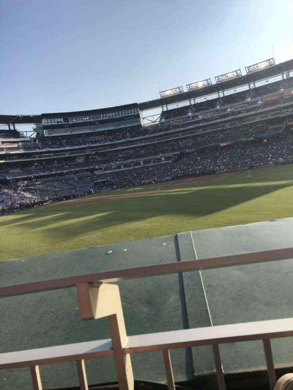 Nationals Park, section: 142, row: A, seat: 18