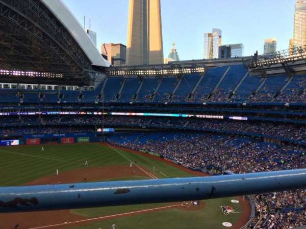 Rogers Centre, section: 531, row: 1, seat: 2
