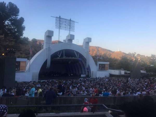 Hollywood Bowl, section: K2, row: 5, seat: 104-105