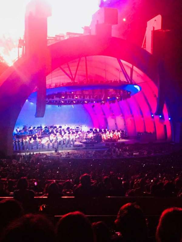 Hollywood Bowl, section: K2, row: 5, seat: 104-105