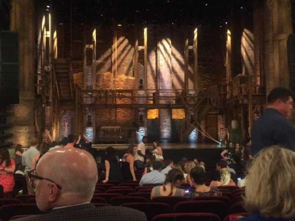 CIBC Theatre, section: Orchestra C, row: U, seat: 105