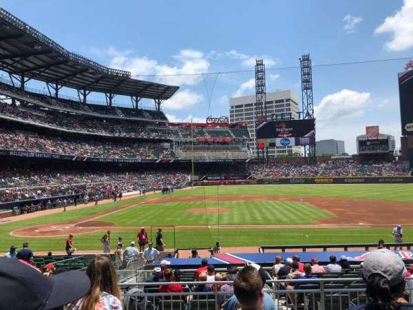 Truist Park, section: 120, row: 5, seat: 14