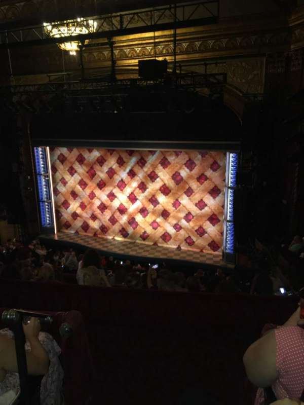 Lena Horne Theatre, section: Rear mezzanine R, row: G, seat: 2