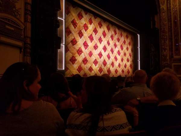 Cadillac Palace Theater, section: Orchestra L, row: F, seat: 21