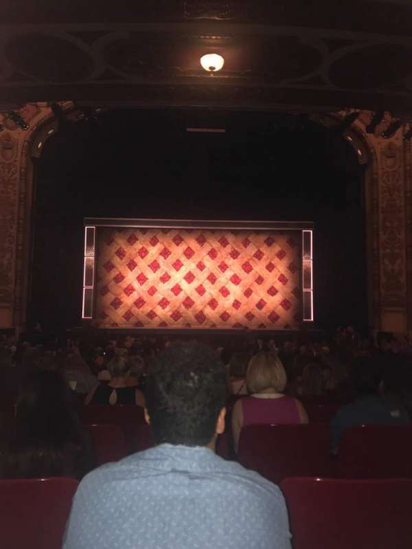 Cadillac Palace Theater, section: Orchestra C, row: U, seat: 110