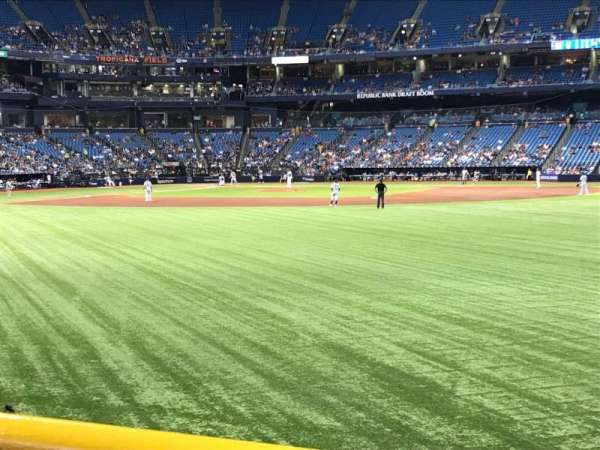 Tropicana Field, section: 148, row: T, seat: 19