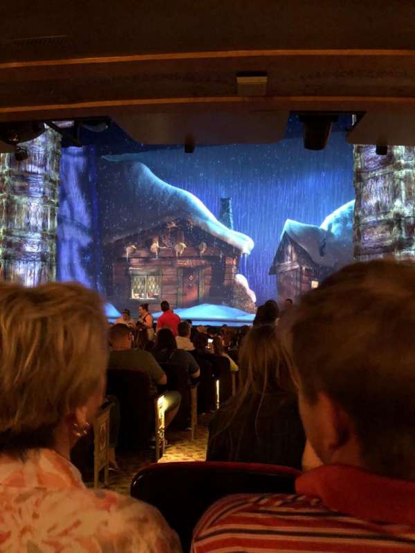 St. James Theatre, section: Orchestra R, row: O, seat: 4