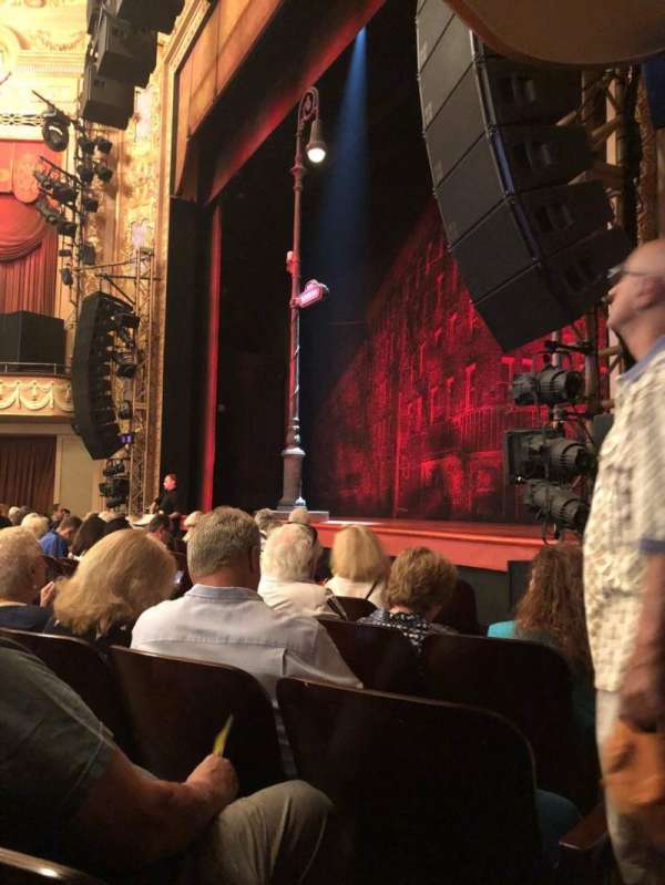 Longacre Theatre, section: Orchestra R, row: F, seat: 15