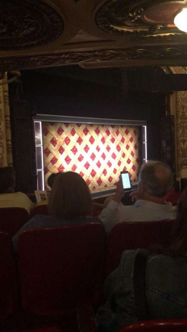 Cadillac Palace Theater, section: Dress Circle L, row: FF, seat: 11