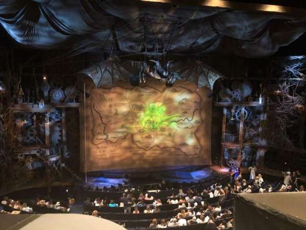 Gershwin Theatre, section: Front Mezzanine C, row: A, seat: 101