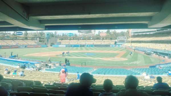 Dodger Stadium, section: 7FD, row: DR, seat: 4