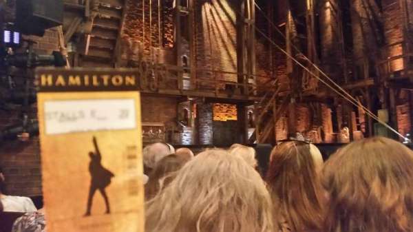 Victoria Palace Theatre, section: Stalls, row: E, seat: 38