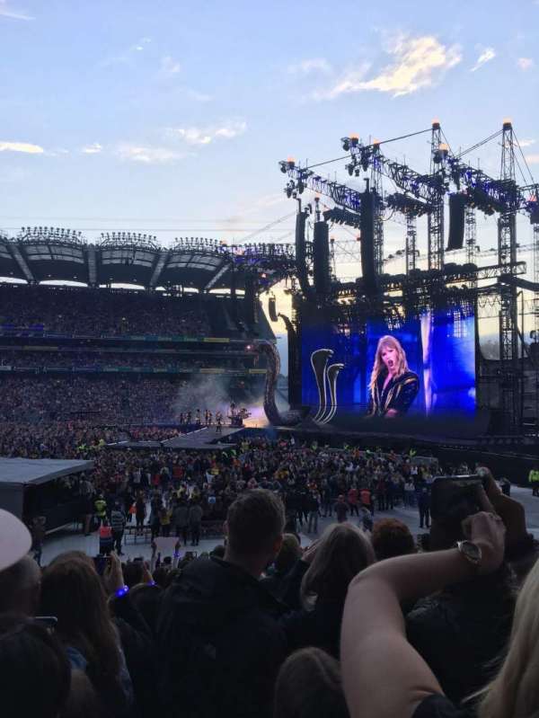 Croke Park, section: 302, row: T