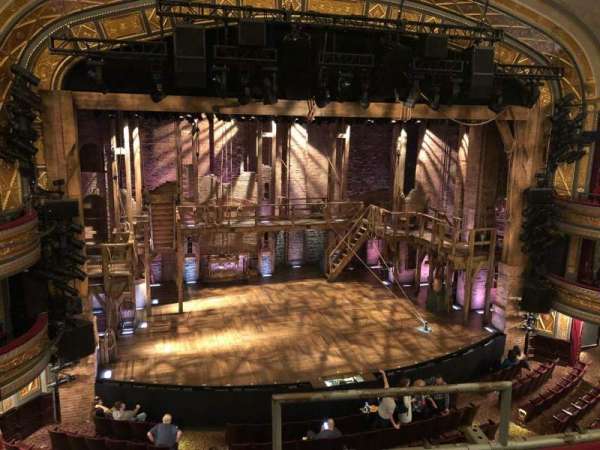 Richard Rodgers Theatre, section: Front Mezzanine L, row: C, seat: 3