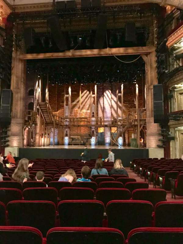 CIBC Theatre, section: Orchestra C, row: T, seat: 113