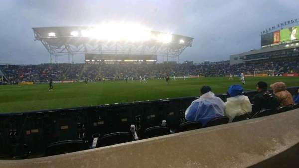 Subaru Park, section: 128, row: A, seat: 8