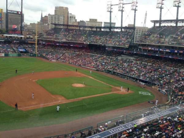 Comerica Park, section: 337, row: A, seat: 6