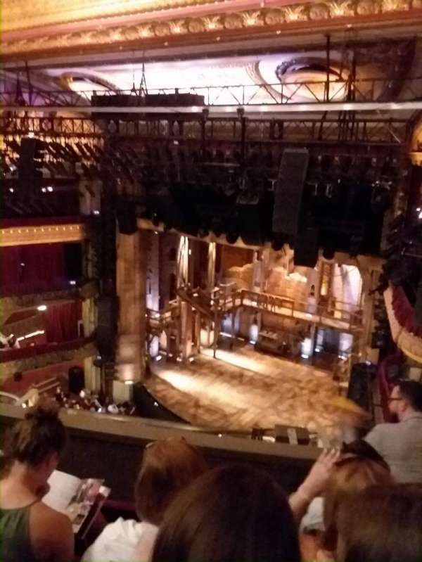 CIBC Theatre, section: Balcony R, row: D, seat: 12