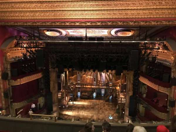 CIBC Theatre, section: Balcony RC, row: F, seat: 408