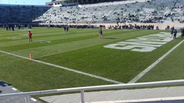 Spartan Stadium, section: 3, row: 2, seat: 56
