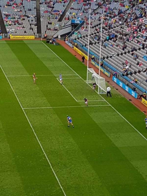 Croke Park, section: Upper Hogan, row: F, seat: 16