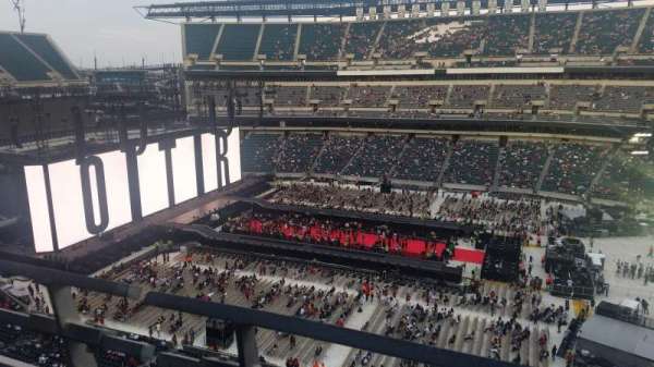 Lincoln Financial Field, section: 203, row: 1, seat: 16