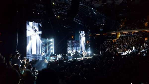 Madison Square Garden, section: 117, row: 8, seat: 11