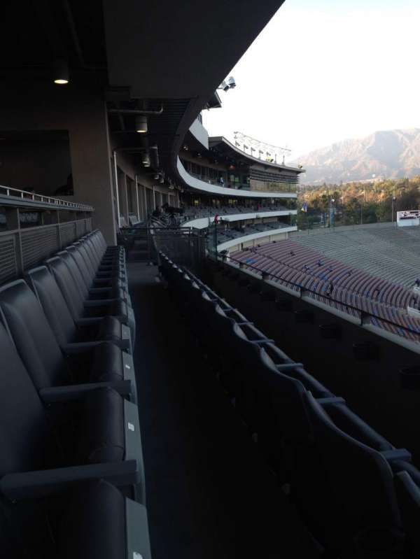 Rose Bowl, section: Club E207, row: B, seat: 1 and 2