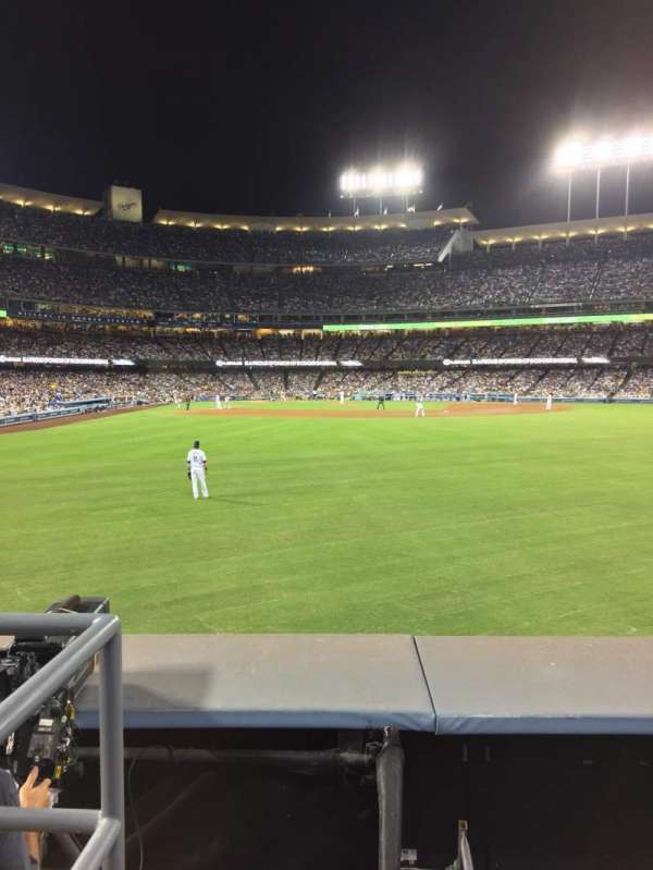 Dodger Stadium, section: 304PR, row: A, seat: 1-5