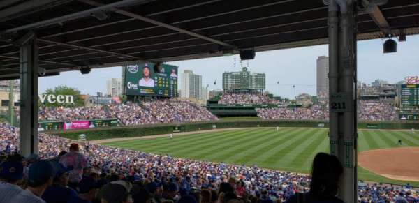 Wrigley Field, section: 209