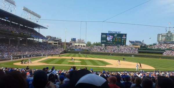 Wrigley Field, section: 123, row: 14, seat: 6