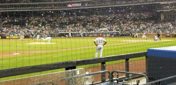Citi Field, section: 124, row: 2, seat: 1
