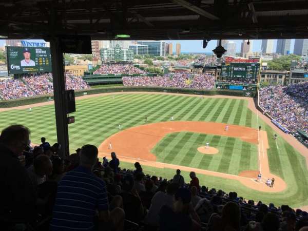 Wrigley Field, section: 413L, row: 9, seat: 14
