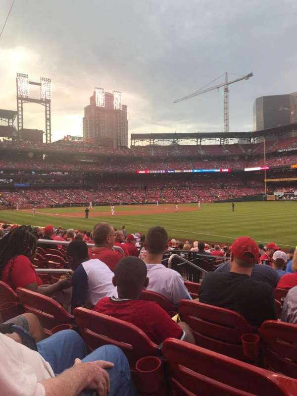 Busch Stadium, section: 134, row: 8, seat: 5
