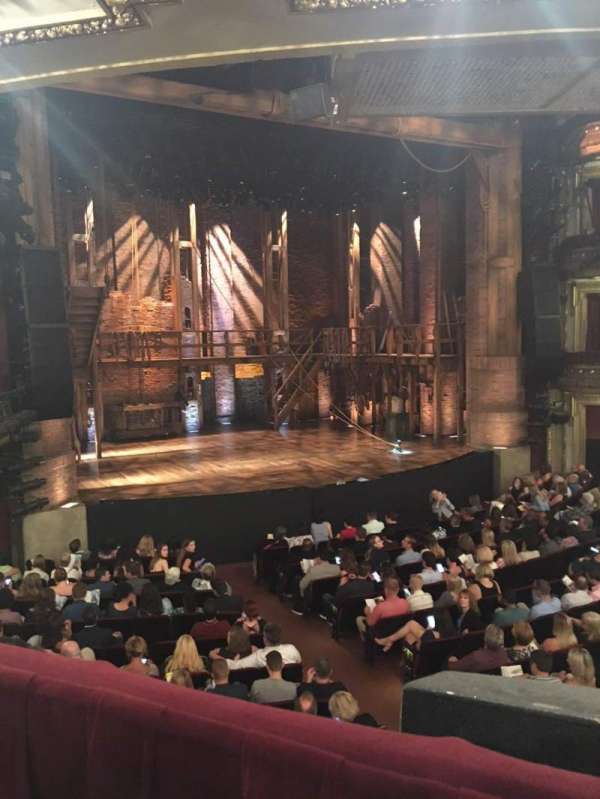 CIBC Theatre, section: Dress Circle L, row: A, seat: 3