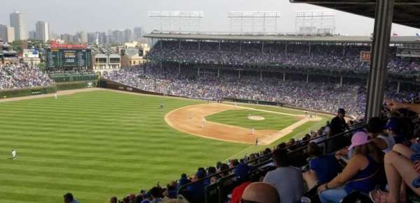 Wrigley Field, section: 404L, row: 4, seat: 5