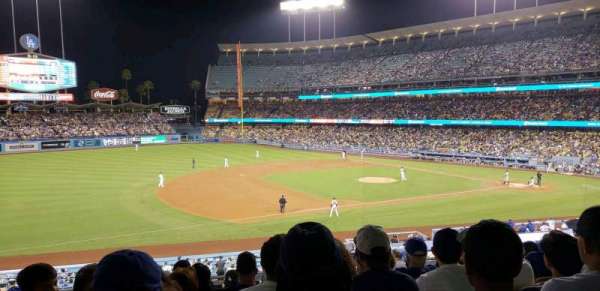 Dodger Stadium, section: 141LG, row: J, seat: 8