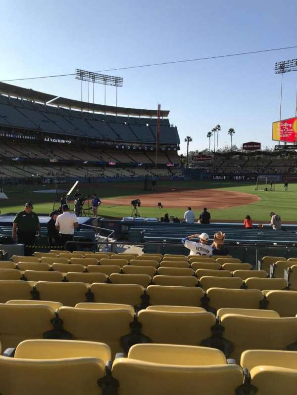 Dodger Stadium, section: 26FD, row: K, seat: 8
