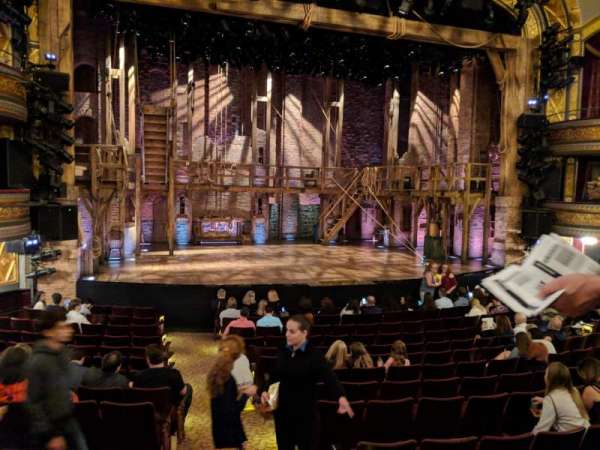 Richard Rodgers Theatre, section: Orchestra L, row: O, seat: 1