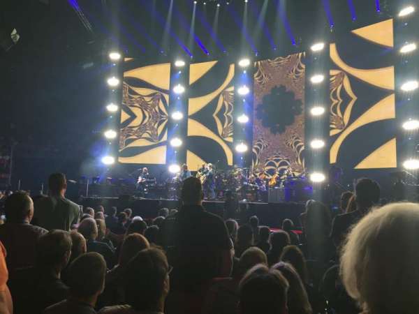 Little Caesars Arena, section: Floor 1, row: 8, seat: 1