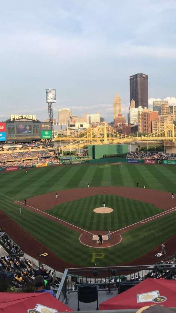 PNC Park, section: 316, row: B, seat: 9