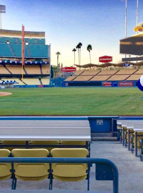 Dodger Stadium, section: 36FD, row: C, seat: 8