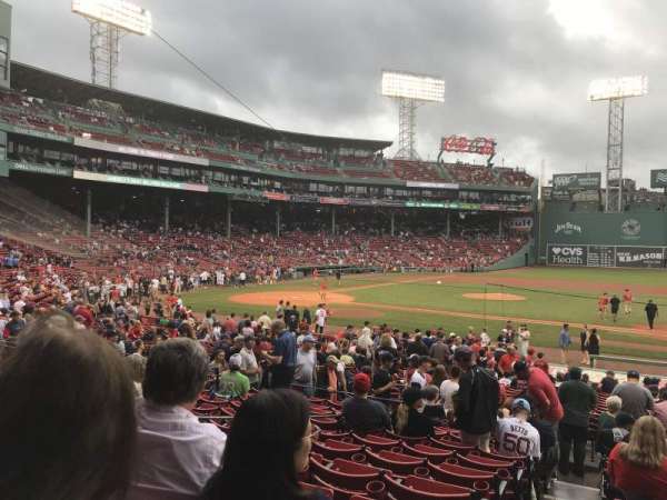 Fenway Park, section: Loge Box 113, row: LL, seat: Seat 6