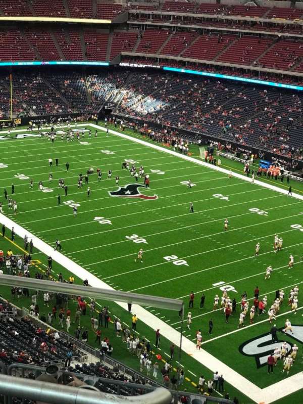 NRG Stadium, section: 601, row: B, seat: 7