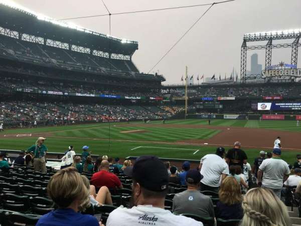 T-Mobile Park, section: 121, row: 16, seat: 1