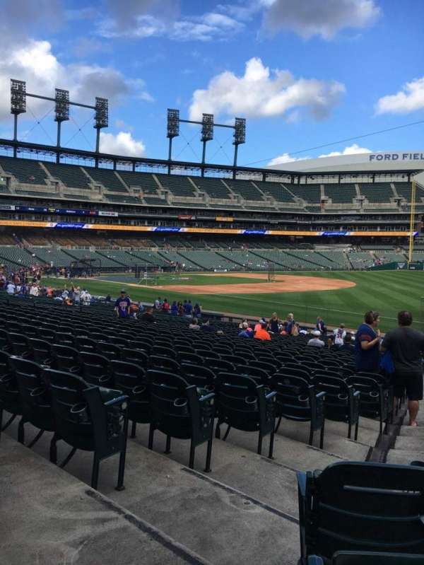 Comerica Park, section: 115, row: 30, seat: 2