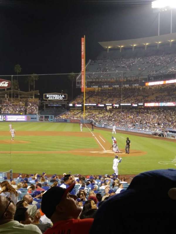 Dodger Stadium, section: 11FD, row: U, seat: 3