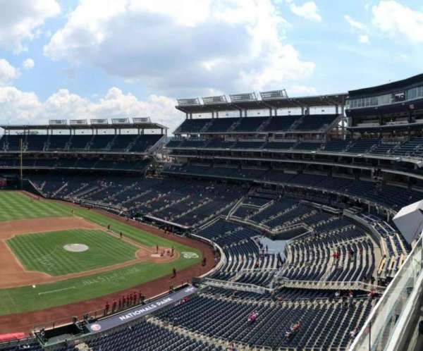 Nationals Park, section: 307, row: A, seat: 20