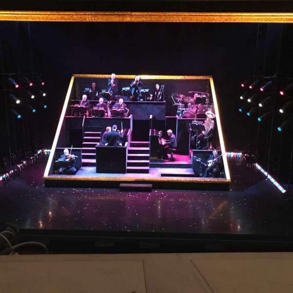 Ambassador Theatre, section: Front Mezzanine RC, row: A, seat: 102