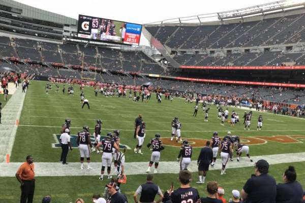 Soldier Field, section: 154, row: 5, seat: 7